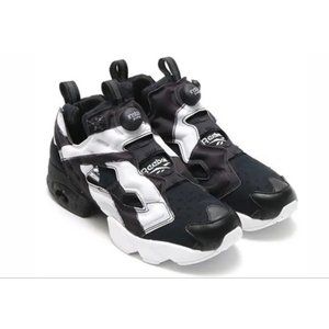 Reebok Insta Pump Fury Vector Logo black white sneakers shoes basketball